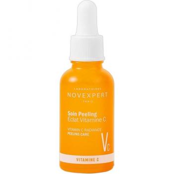 Peeling Soin Novexpert Eclat Vitamina C 30ml: Exfoliación Ligera, Brillo Intenso