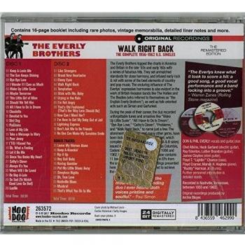 Walk Right Back. The Complete 1956-1962 U.s. Singles by Everly Brothers