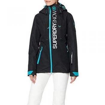 Superdry Damen Multi-Jacket in Wachs Schwarz 34 kg? (just size)