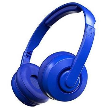 Écouteurs Supra‑auriculaires Skullcandy Cassette – Micro intégré – Sans fil – Bleu Cobalt