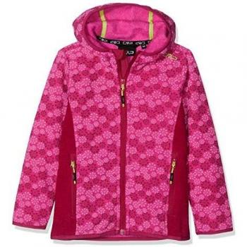 CMP Mädchen Fleece-Cardigan Geraneo/Karkade, 164 cm