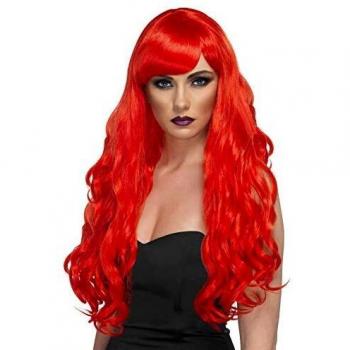 Fringe-Enhanced Long Curly Desire Wig