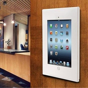 Soporte Maclean MC 676 para iPad 2/3/4/Air/Air2 de Pared con Protección Antirrobo
