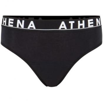 Slip absorbant noir en coton