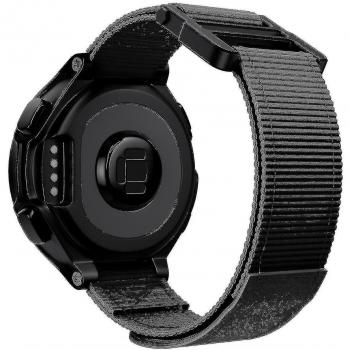 Bracelet de Montre Garmin Forerunner 220/230/235/630/735XT en Nylon Noir 20mm