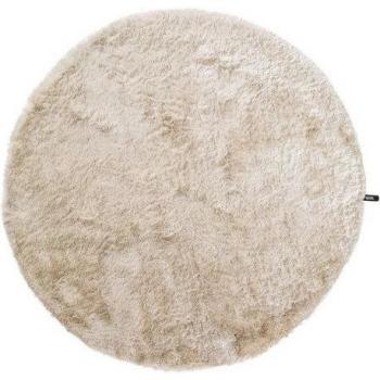 Mosaico de Algodón Beige 160cm Redondo