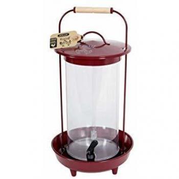 Abreuvoir Métal Basse Cour 4L Grenat