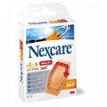 Nexcare Active 360° Maxi Taille Unique Pansement(S) 5 pc(s)