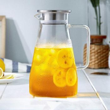 Théière grande capacité en verre