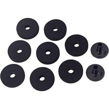 8PCS Drum Stand Felt Washers + 2PCS Cymbal Sleeve Set