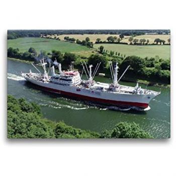 CAP San Diego, Museum Ship – 45 x 30 cm Premium Textile Canvas