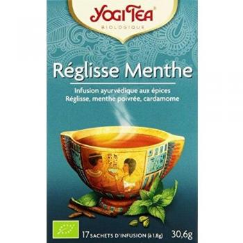Yogi Tea Thé Réglisse Menthe 17 Sachets