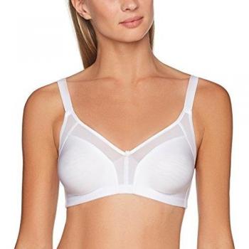 Selene Estela 115C: sujetador libre de aros y relleno – blanco puro