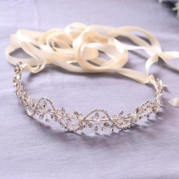 Glamouröser Silber Gürtel mit Strass