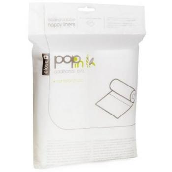 Close Caboo – 160 salviettine monouso biodegradabili in un solo rotolo, colore bianco