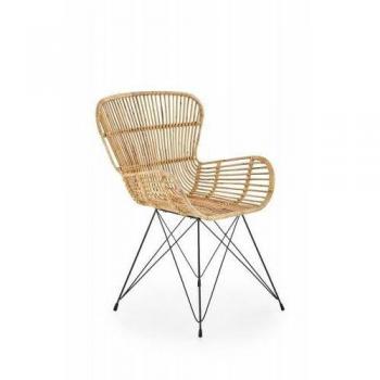Silla Houston 487 Confort Rattan y Estructura Metálica