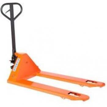 Steel Vulcan Pallet Truck, 1000 mm Fork Length, 540 mm Over‑Fork, Orange