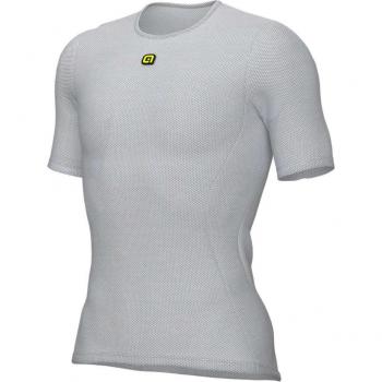 Top Interior Alé Intimo Stream Manga Corta Gris M-L