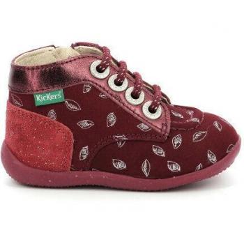 Babyschuhe Kickers Bonzip 2 in Rosa