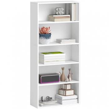 Biblioteca Compacta Homcom (Blanco)