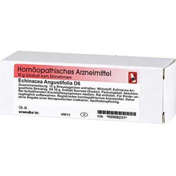 DR. RECKEWEG & CO Echinacea angustifolia D6 Globuli 10 g – Naturheilmittel