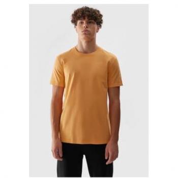 Camisa 4F de Manga Corta Masculina, Color Blanco