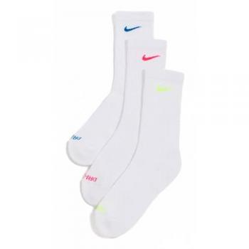 Nike Calzino Everyday Comfort Crew 3 Pack – Bianco