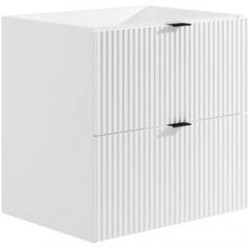 Mobile sotto lavabo 60 cm rigato