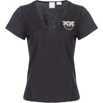 PINKO Black T-Shirt Size S for Women