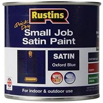 Rustins Oxford Blue Satin Paint 250ml