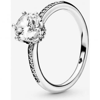 Bague Couronne Étincelante Incolore Pandora Moments Argent 925/1000