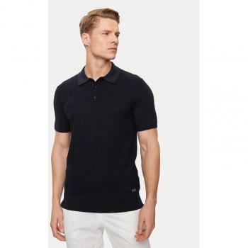 DL‑Polo Karl Lagerfeld 655040 – Dunkelblau – Regular Fit