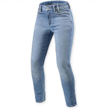 Revit Shelby 3 Jeans Donna Vintage Blu Chiaro L30 Accorciato W28