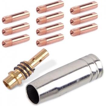 Inert Nozzle Kit for MB-15AK with Power Nozzles and Contact Tube Holder