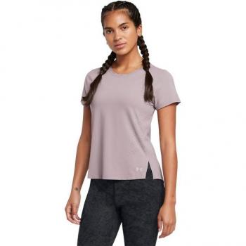 Camiseta Under Armour Launch Elite de manga corta para mujer