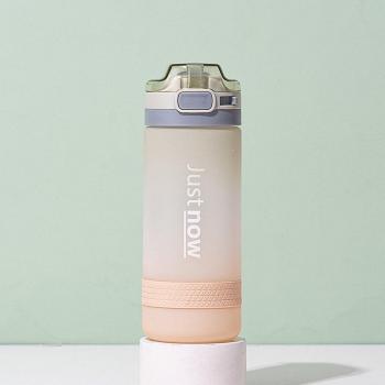 BPA-Free Plastic Drinking Cup with Straw