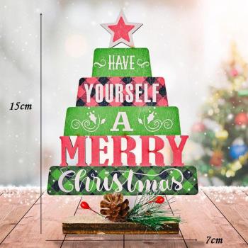 Xmas Wood Craft Christmas Ornament 2022