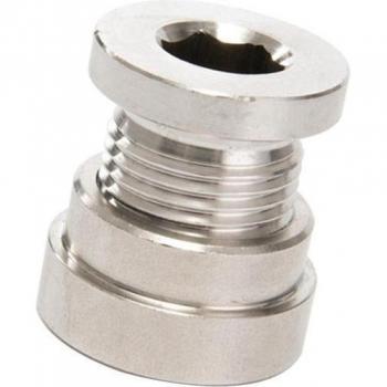 3x Stainless Steel Oxygen Sensor Exhaust Bung and Plug Kit M18x1.5mm
