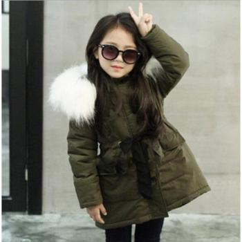 Girls Long Sleeve Winter Jacket