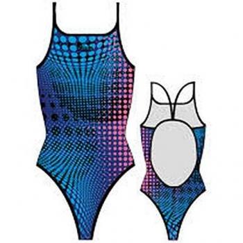 Turbo Walnut Swim Dress – Navy, 2XL (Women)