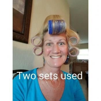 6Pcs Big Self Grip Hair Curlers