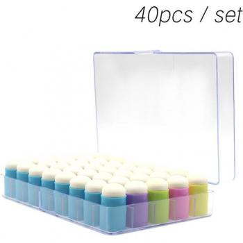 Playful Palette 40‑Piece Sticker & Ink Toolset