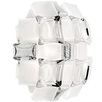 Slamp Mida 32x32 cm Wall Lamp in Platinum