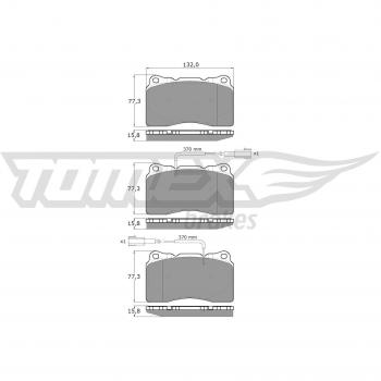 TOMEX brakes TX 15-88