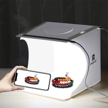 Estudio Fotográfico Portátil PULUZ con Caja de Luz y 2 Luces LED