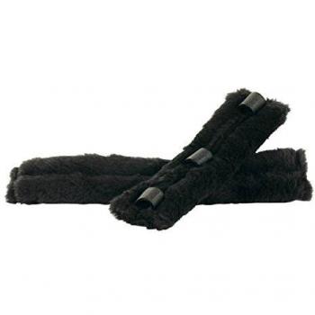 Genuine-Look Faux Fur Horse Collar Set – Two Pieces