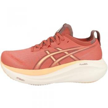 ASICS GEL‑Nimbus 27 Mocca / Arancione Chiaro / Lampone – 37,5