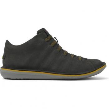 Camper Beetle Men's Grey Suede Ankle Boots