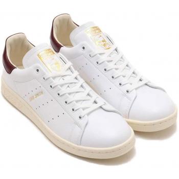 White Maroon Cream Adidas Sneakers