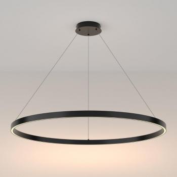 Maytoni Rim LED Pendelleuchte 61W 100cm Schwarz 85Ra Warmweiß